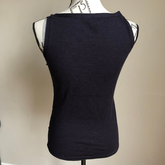EILEEN FISHER Petite sequin tank S 100% merino - Picture 7 of 7